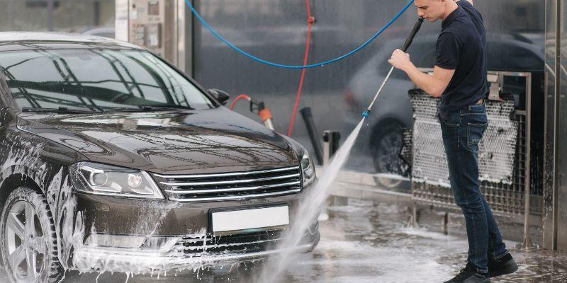 Car wash to the house in Moshav Bnei Zion